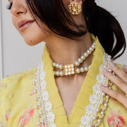 Kundan and Pearls