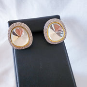 Polki Kundan Studs